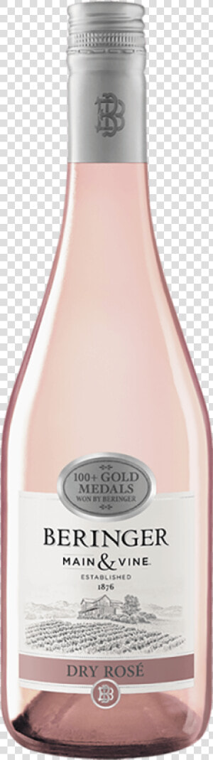 Beringer Main And Vine Dry Rose  HD Png Download