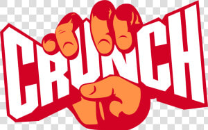 Crunch Gym Fitness Logo   Crunch Fitness Logo Vector  HD Png Download