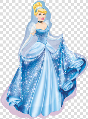 Princess Cinderella Supershape 33 Inch Balloon Anagram   Cinderella Foil Balloon  HD Png Download