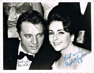 Elizabeth Taylor And Richard Burton  HD Png Download