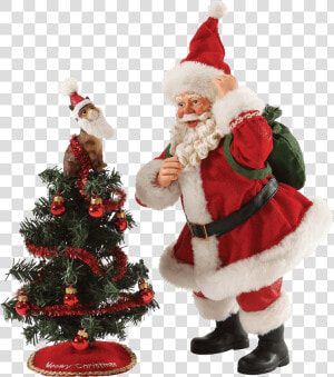 Santa Christmas Figurine By Possible Dreams  HD Png Download