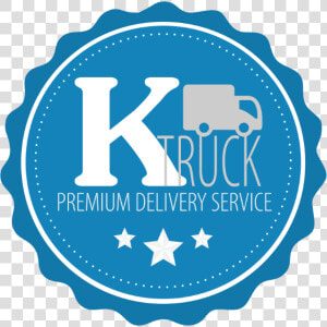 K Truck Premium Delivery Service   Blue 100 Satisfaction Guarantee  HD Png Download