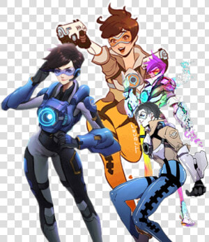  overwatch  tracer   Overwatch Tracer Cadet Oxton  HD Png Download