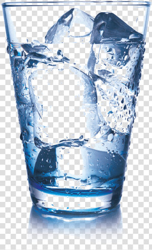 Water Testing   Transparent Glass Of Ice Water  HD Png Download