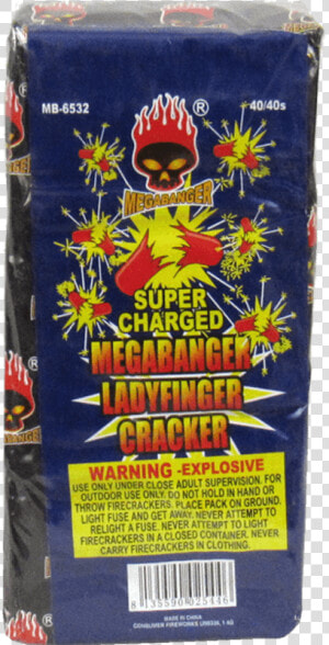 Super Charged Megabanger Ladyfinger Cracker   Superfood  HD Png Download