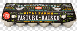 Vital Farms Pasture Raised Eggs  HD Png Download