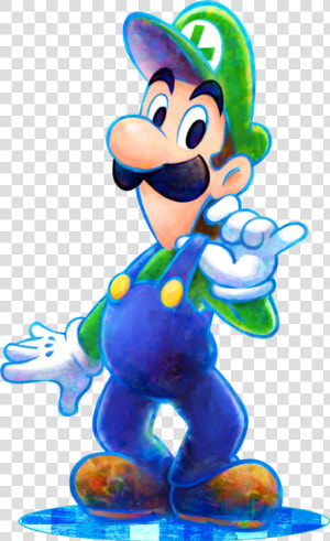 Mario And Luigi Dream Team Luigi  HD Png Download