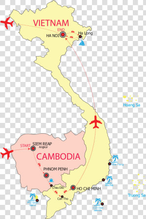 View Large Map   Vietnam Outline Map Black  HD Png Download