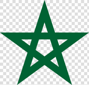 Star Morocco Flag  HD Png Download