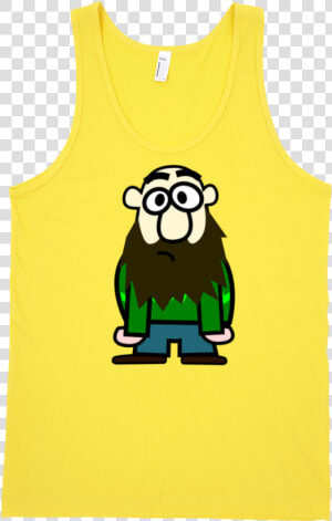Bald Man Fine Jersey Tank Top Unisex By Itee  HD Png Download