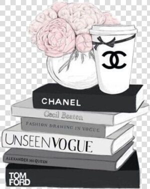 Tumblr Books Classic   Chanel Dessin  HD Png Download