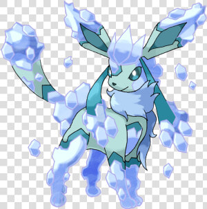 Pokemon Glaceon Mega Evolution  HD Png Download