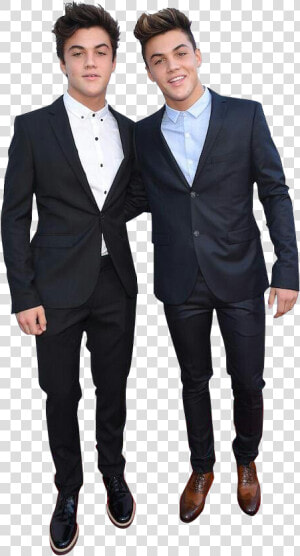 Vector Clipart Psd Peoplepng   Grayson And Ethan Dolan 2015  Transparent Png