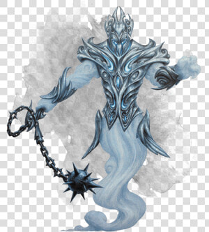 D amp d 5e Air Elemental Myrmidon  HD Png Download