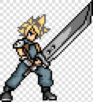 Cloud Strife Png  Transparent Png