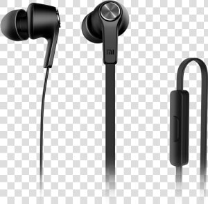 Mi Earphone Basic Black  HD Png Download