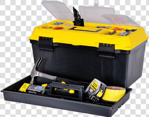 Tool Box Png   Stanley Plastic Tool Box  Transparent Png