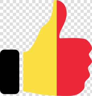 Thumbs Up Belgium Clip Arts   Belgium Clipart  HD Png Download