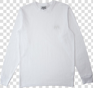 White Long Sleeve Tee Class Lazyload None Style   Sweater  HD Png Download
