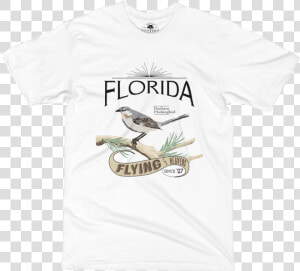 Florida Northern Mockingbird State Bird T shirt   Bufflehead  HD Png Download