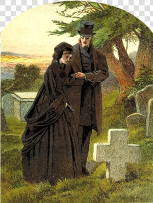 Couple On Graveyard   Scalable Vector Graphics  HD Png Download