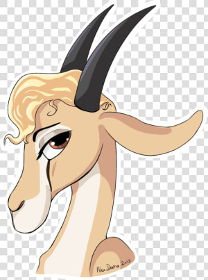 Animated Gazelle  HD Png Download