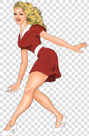 Pin Up Png   Pin Up Girl Transparent  Png Download