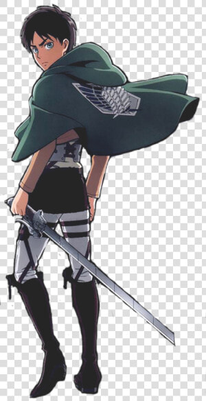 Eren Jaeger Png   Eren Attack On Titan Characters  Transparent Png