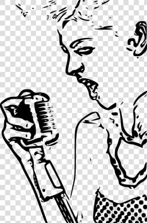 Transparent Punk Clipart   Karaoke Singer Clip Art  HD Png Download