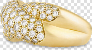 Diamond Crossover Ring By Cartier   Cartier Crossover Diamond Ring  HD Png Download