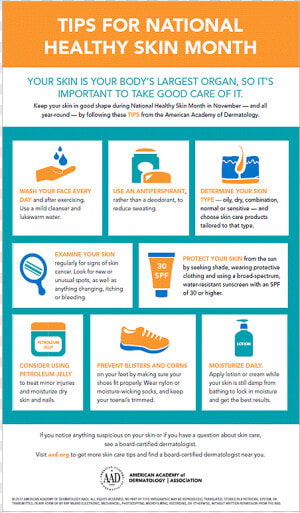 Tips For National Healthy Skin Month  HD Png Download