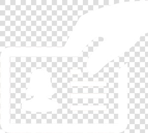 Security Icon Card White   Id Card White Icon Png  Transparent Png