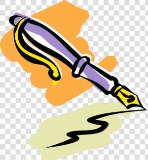 Transparent Writing Clipart Png   Fountain Pen Illustration  Png Download