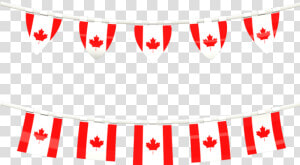 Rows Of Flags   Background Canada Day Banner  HD Png Download