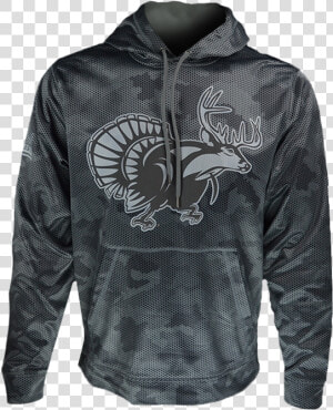 The Bearded Buck Apparel   Hoodie  HD Png Download