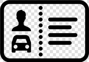Transparent Drivers Clipart   Icone Permis De Conduire  HD Png Download