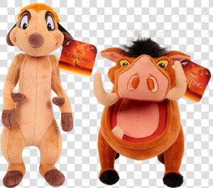 Lion King Timon And Pumbaa Plush  HD Png Download