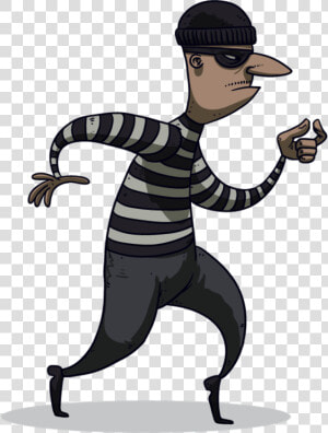 Cartoon Pictures Of Robbers   Cartoon Robbers  HD Png Download