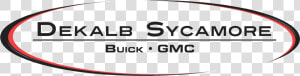 Dekalb Buick Gmc   Automotive Decal  HD Png Download
