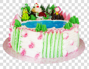 Clip Art And Free   Funky Birthday Cake Png  Transparent Png