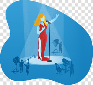 Backstage Illustration  HD Png Download