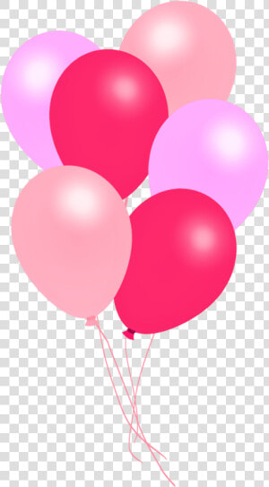 Bunch Of Pink Balloons   Balloon  HD Png Download