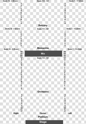 Bergen Performing Arts Center Stage  HD Png Download