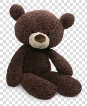 Fuzzy Chocolate   Gund Fuzzy Bear Plush  HD Png Download
