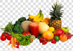Obst Image   Bunch Of Fruits And Vegetables  HD Png Download