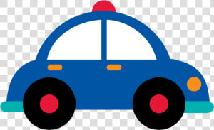 Transparent Cop Car Clipart   Cartoon Car Transparent Background  HD Png Download