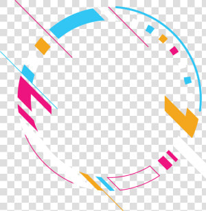 Colourful Circle Banner With Abstract   Png Circle Banner Png  Transparent Png