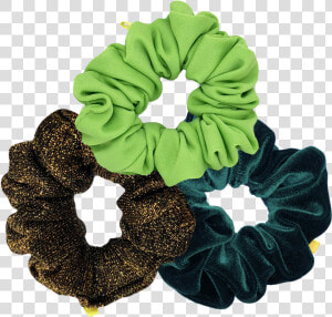 Transparent Background Green Scrunchie Png  Png Download