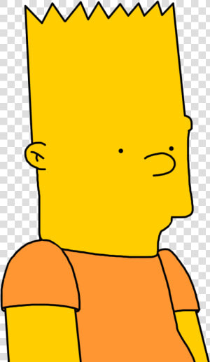 Gangsta Black Bart Simpson  HD Png Download