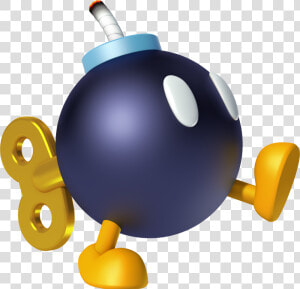 Bob omb   Mario Bomb Omb  HD Png Download